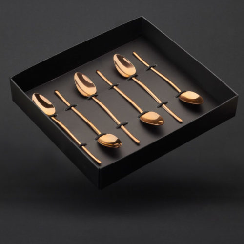 Kávové lyžičky STICK Copper mat