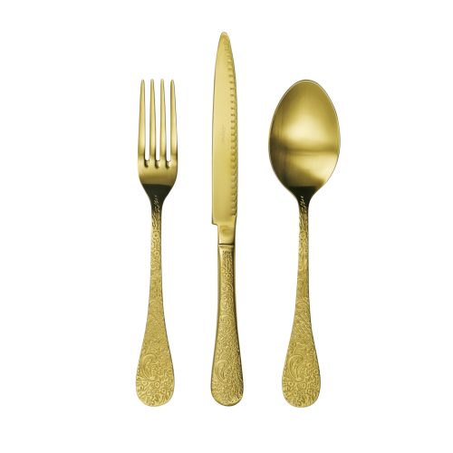 (24ks) Príborová sada BETTY Gold mat